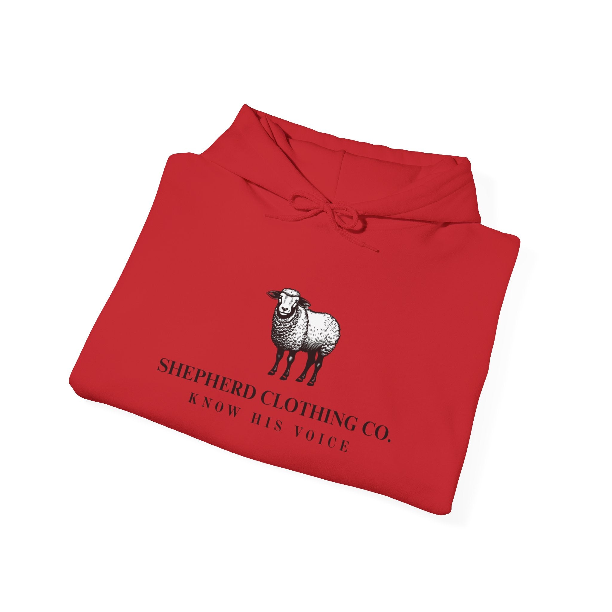 Shepherd Clothing Co. Logo Hoodie – Minimal Sheep Graphic Pullover