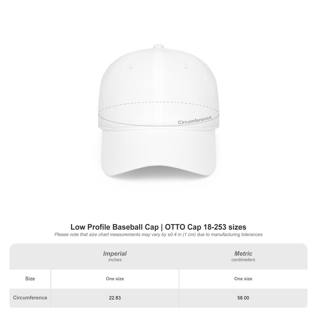 Christian Women Fellowship Low Profile Baseball Cap — Cross Logo Hat