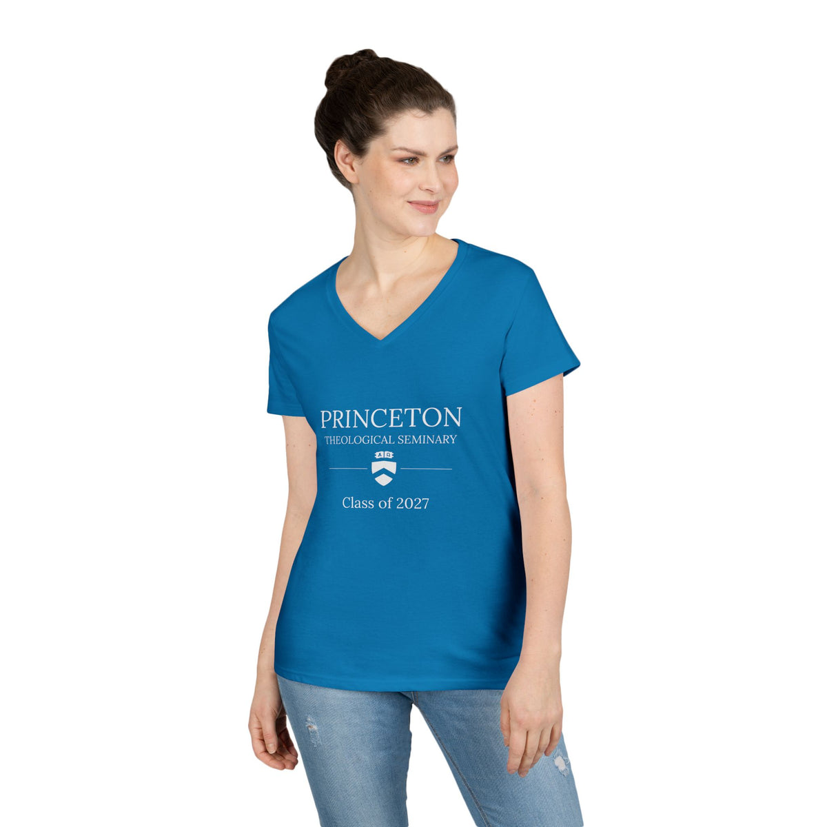 Cathedral Sketch V-Neck T-Shirt