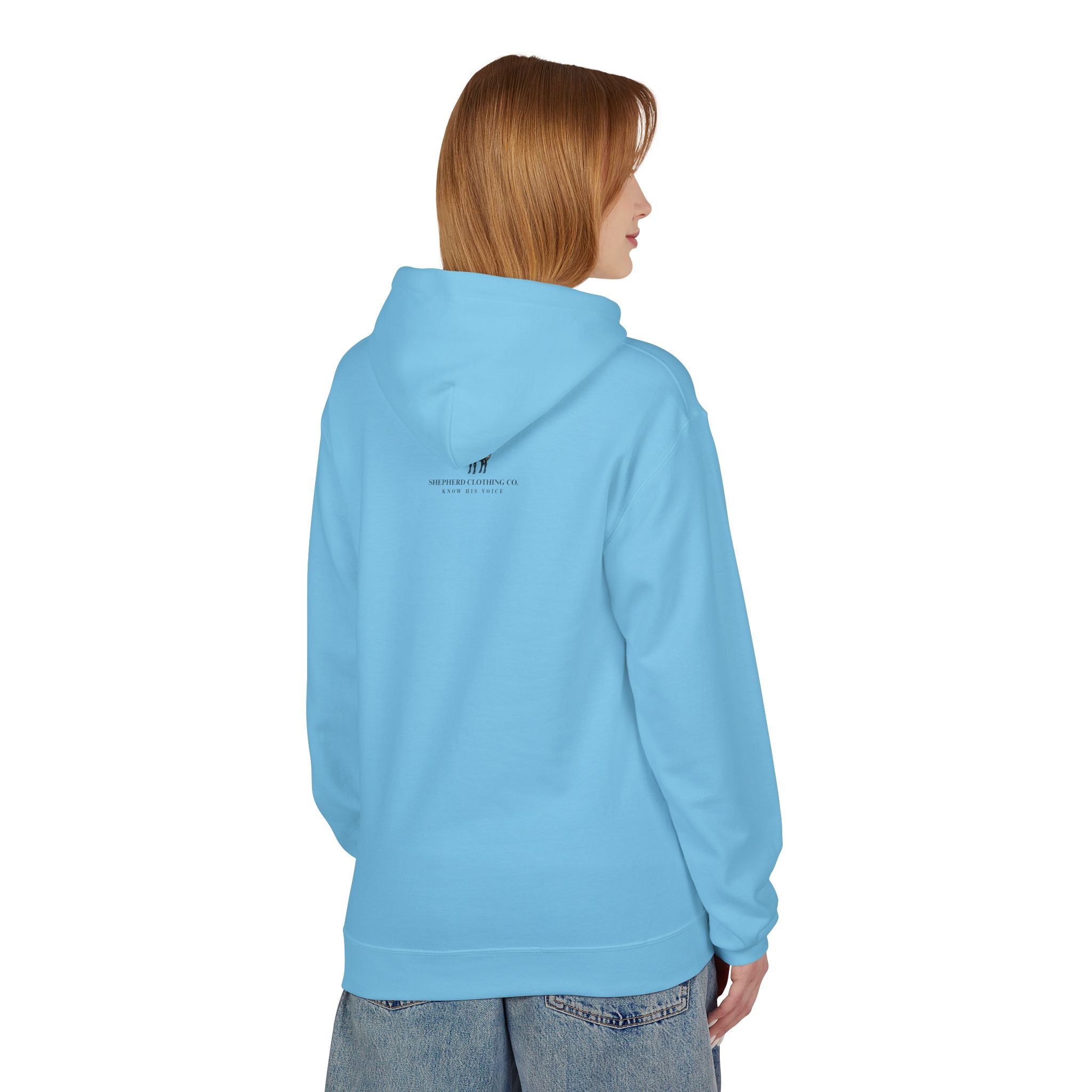 Soaring Eagle Hoodie - "They Shall Mount Up…” Inspirational Minimalist Pullover