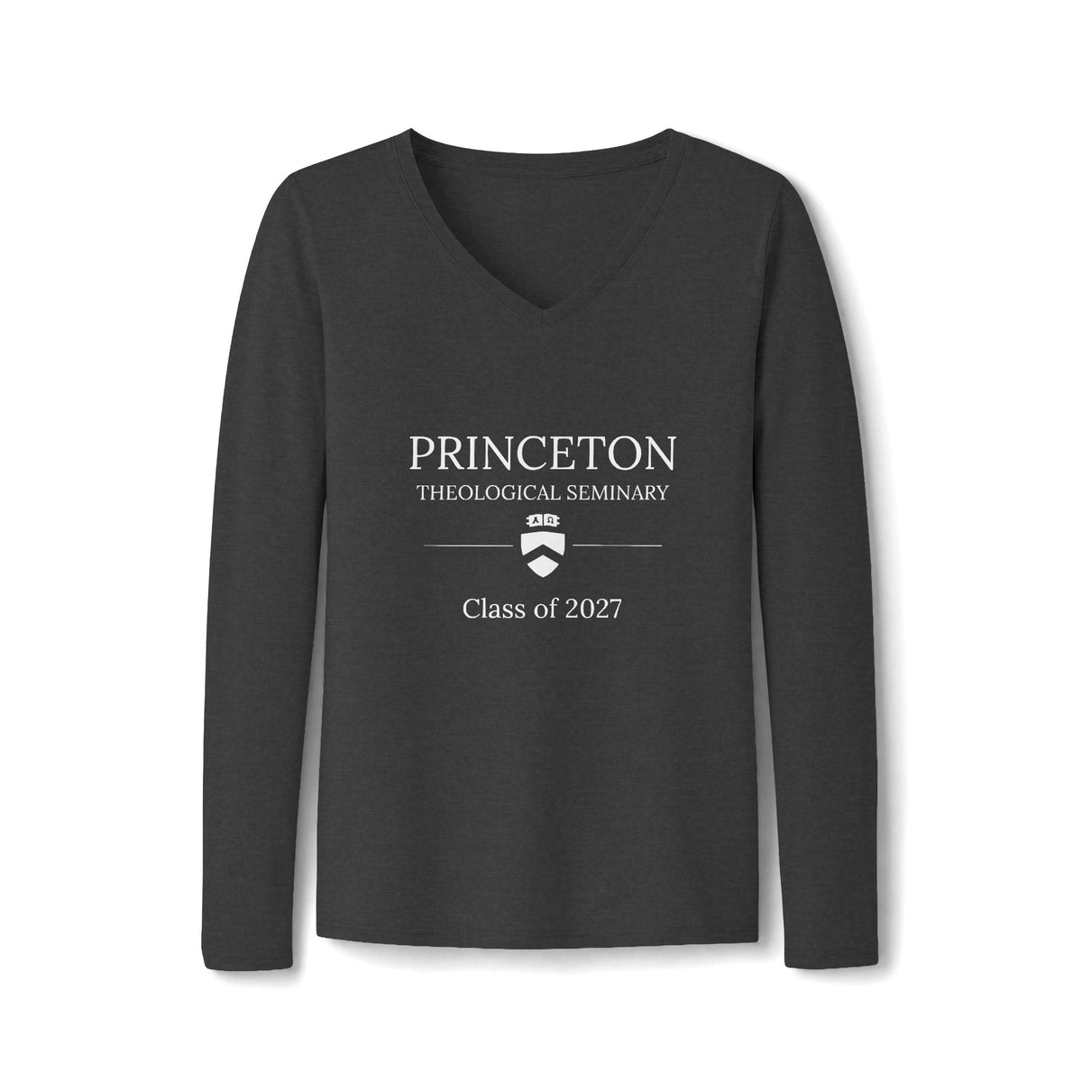 Princeton Theological Seminary Class of 2021 Women's V‑Neck Long Sleeve Tee