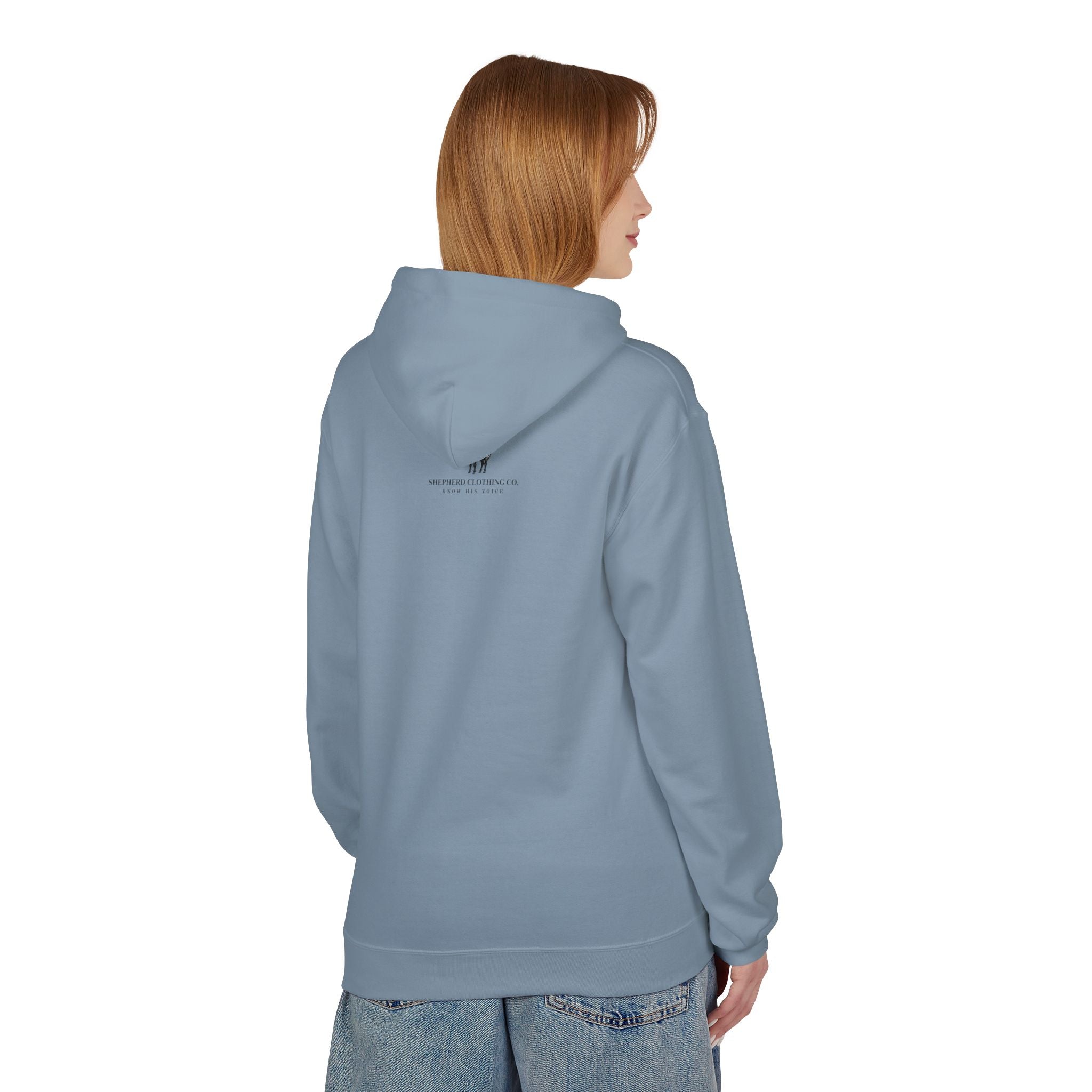 Soaring Eagle Hoodie - "They Shall Mount Up…” Inspirational Minimalist Pullover