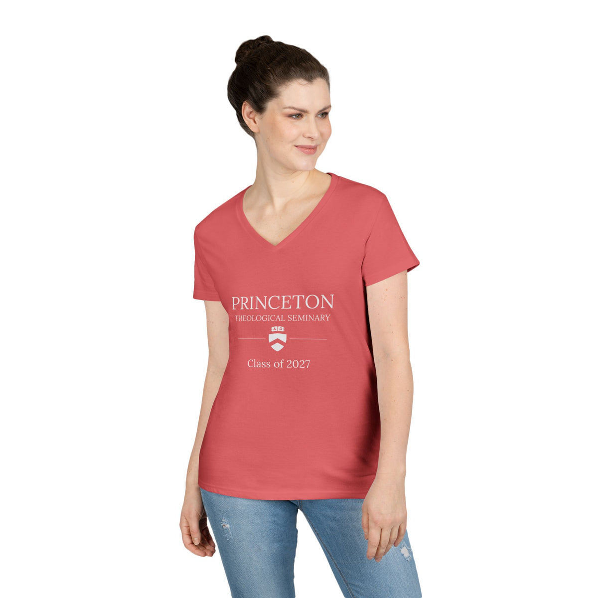 Cathedral Sketch V-Neck T-Shirt