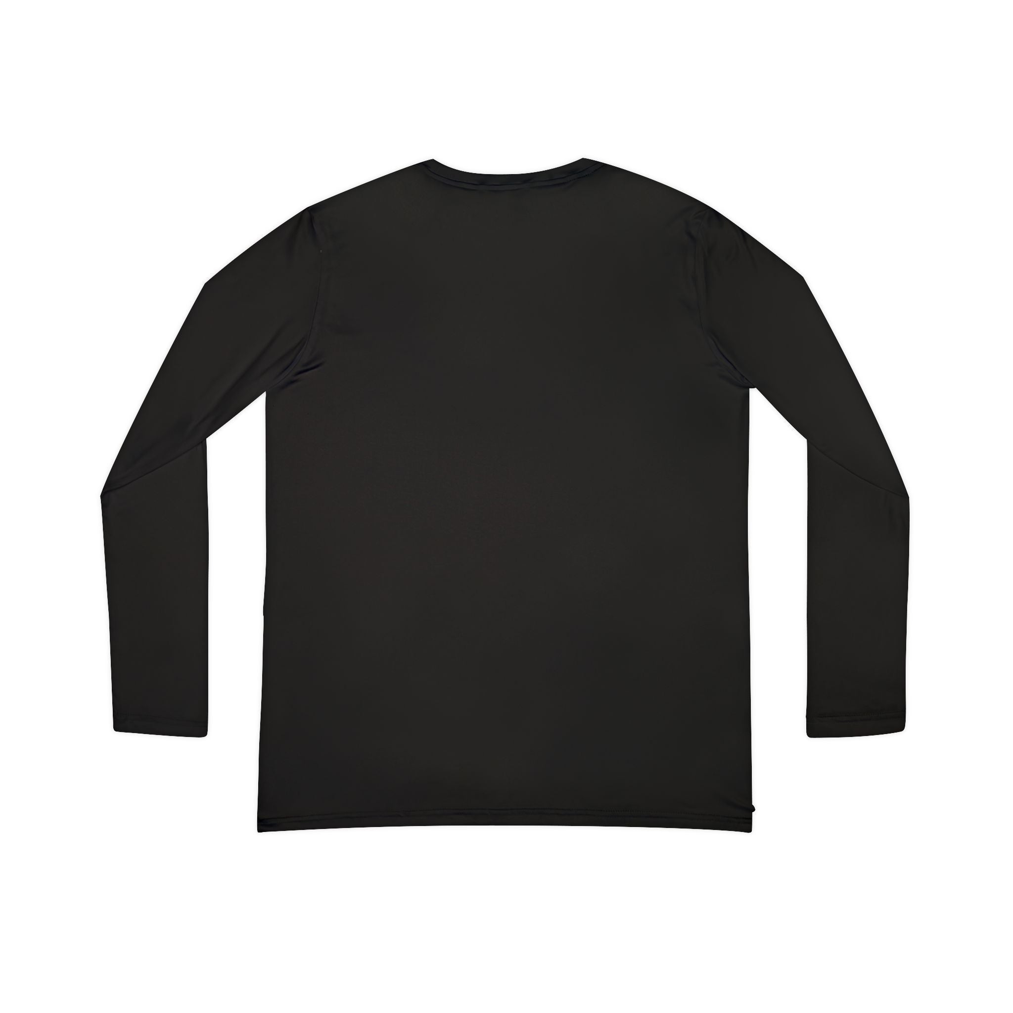 Women’s V-Neck Long Sleeve Shirt — "Be Strong and Courageous" Joshua 1:9 Rose Design (Black)