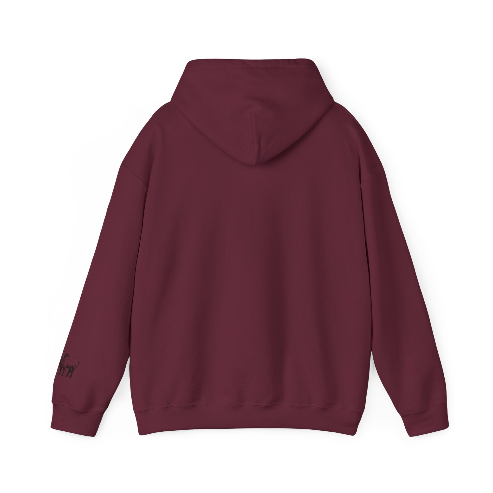 Shepherd Clothing Co. Logo Hoodie – Minimal Sheep Graphic Pullover