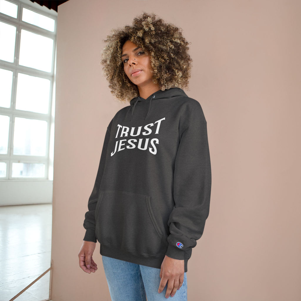 Trust Jesus Hoodie — Faith-Based Christian Pullover (EST 2020)