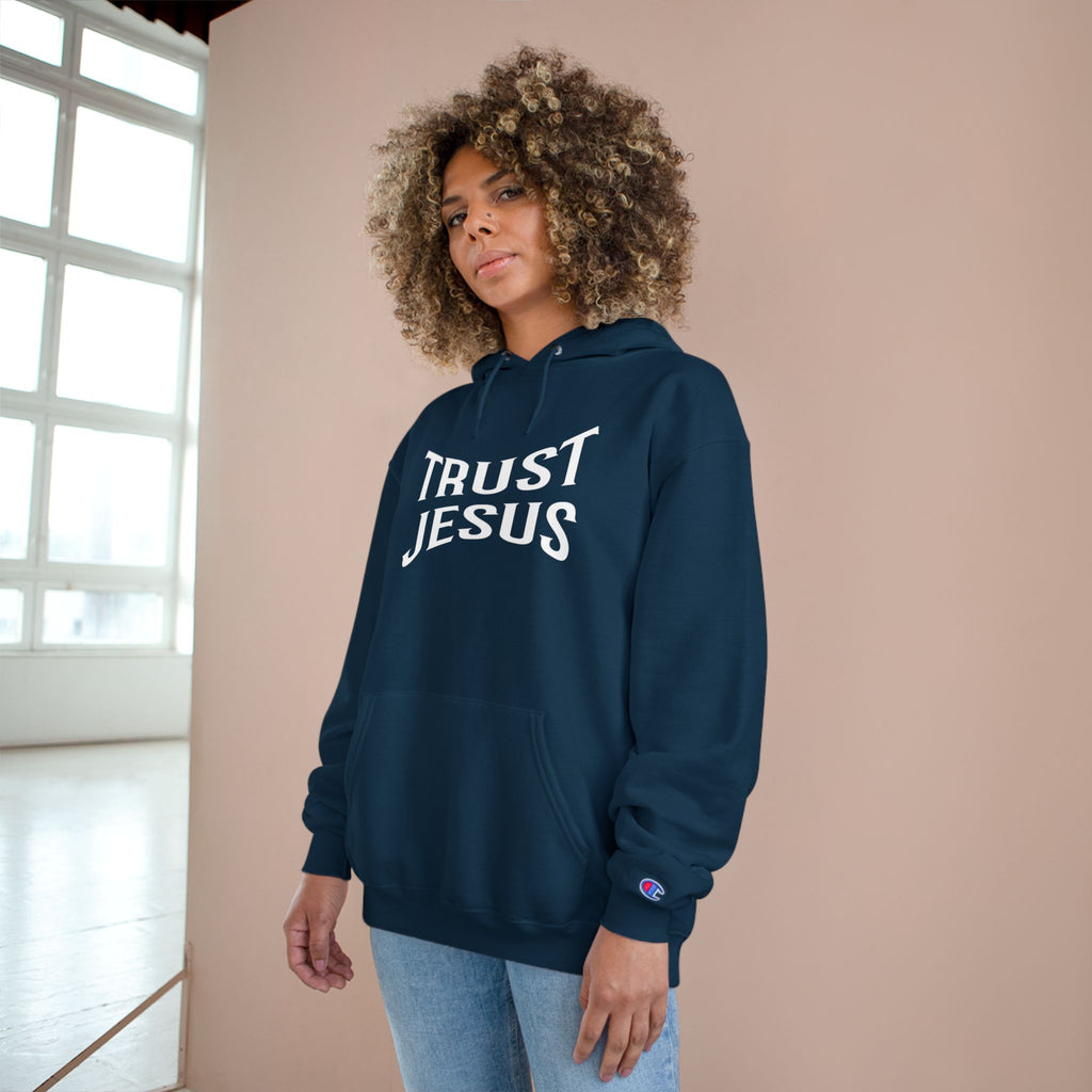 Trust Jesus Hoodie — Faith-Based Christian Pullover (EST 2020)