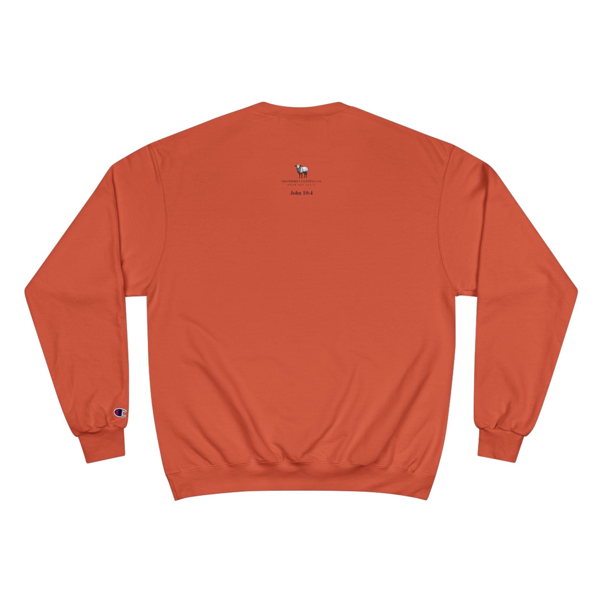 My Sheep Sweatshirt — Christian Mountain Crewneck (John 10:4)
