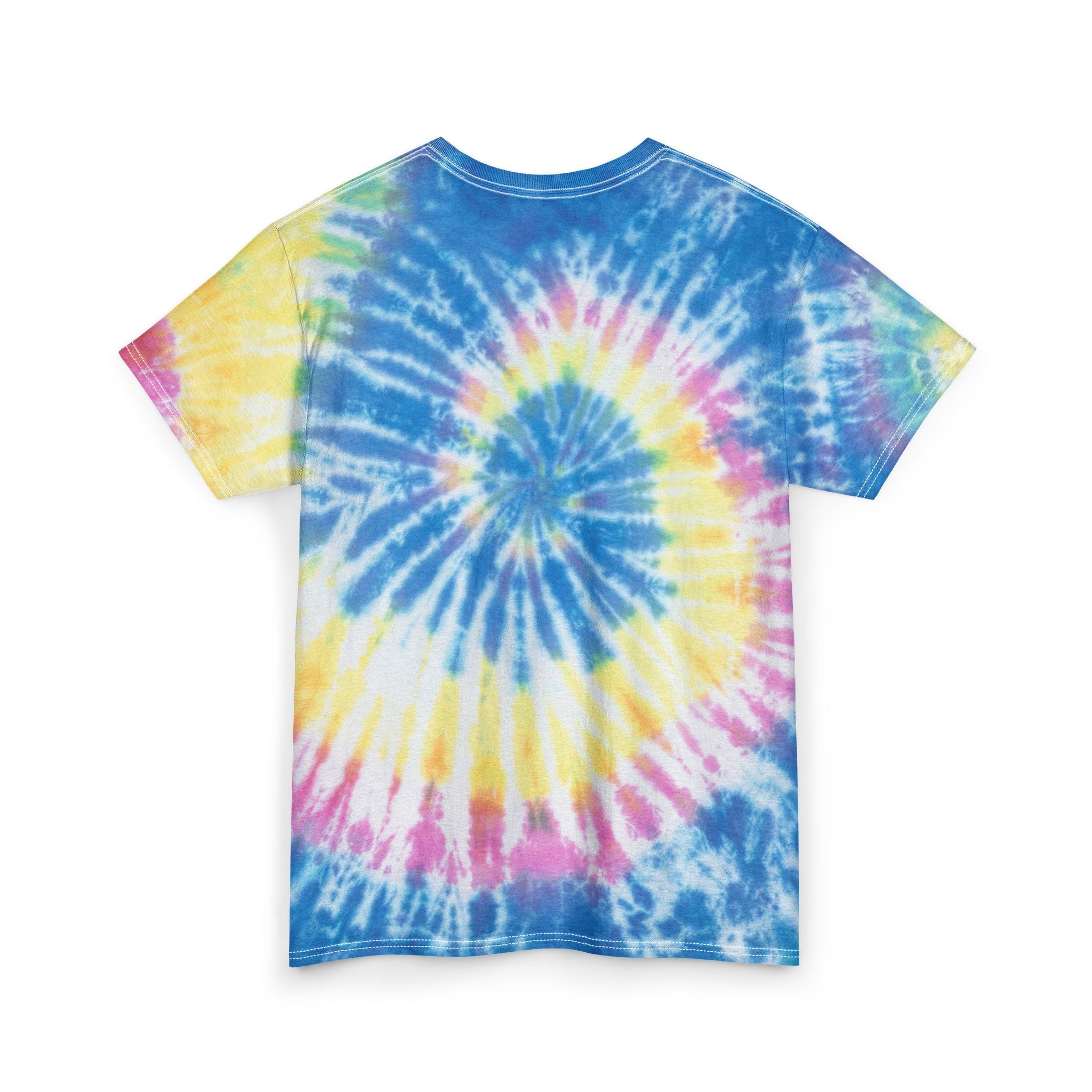 Tie Dye Tee — Earth Globe "John 3:16 God Loves the World" Christian Graphic Shirt