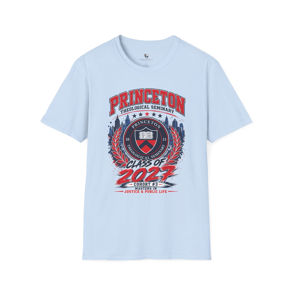 Princeton Theological Seminary Class of 2027 T-Shirt — Graduation Keepsake Tee