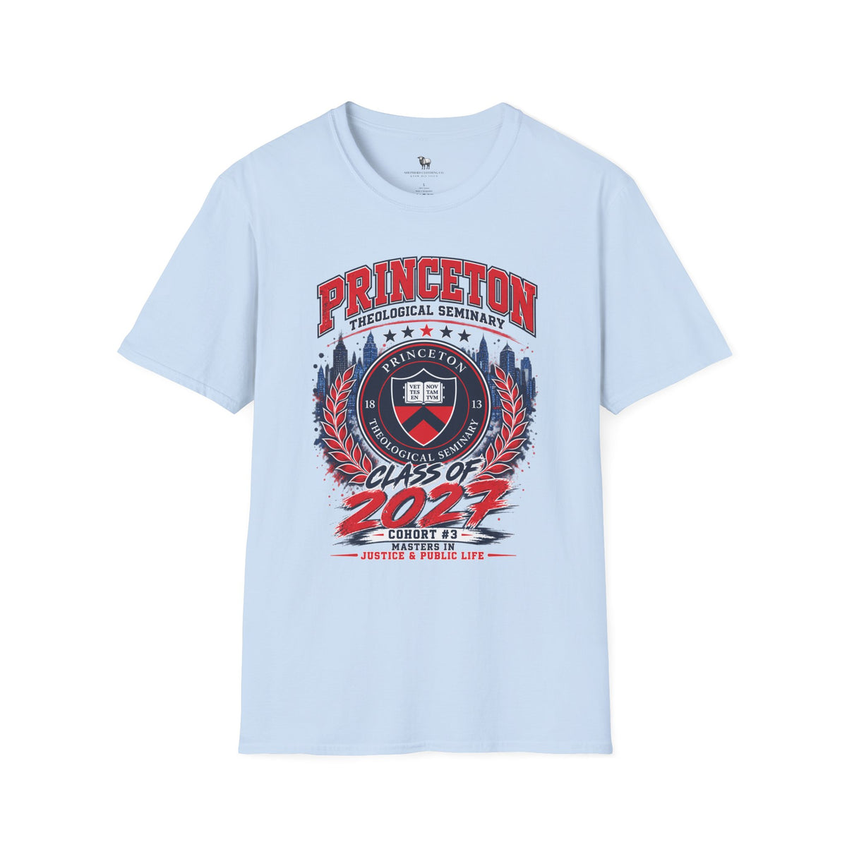 Princeton Theological Seminary Class of 2027 T-Shirt — Graduation Keepsake Tee