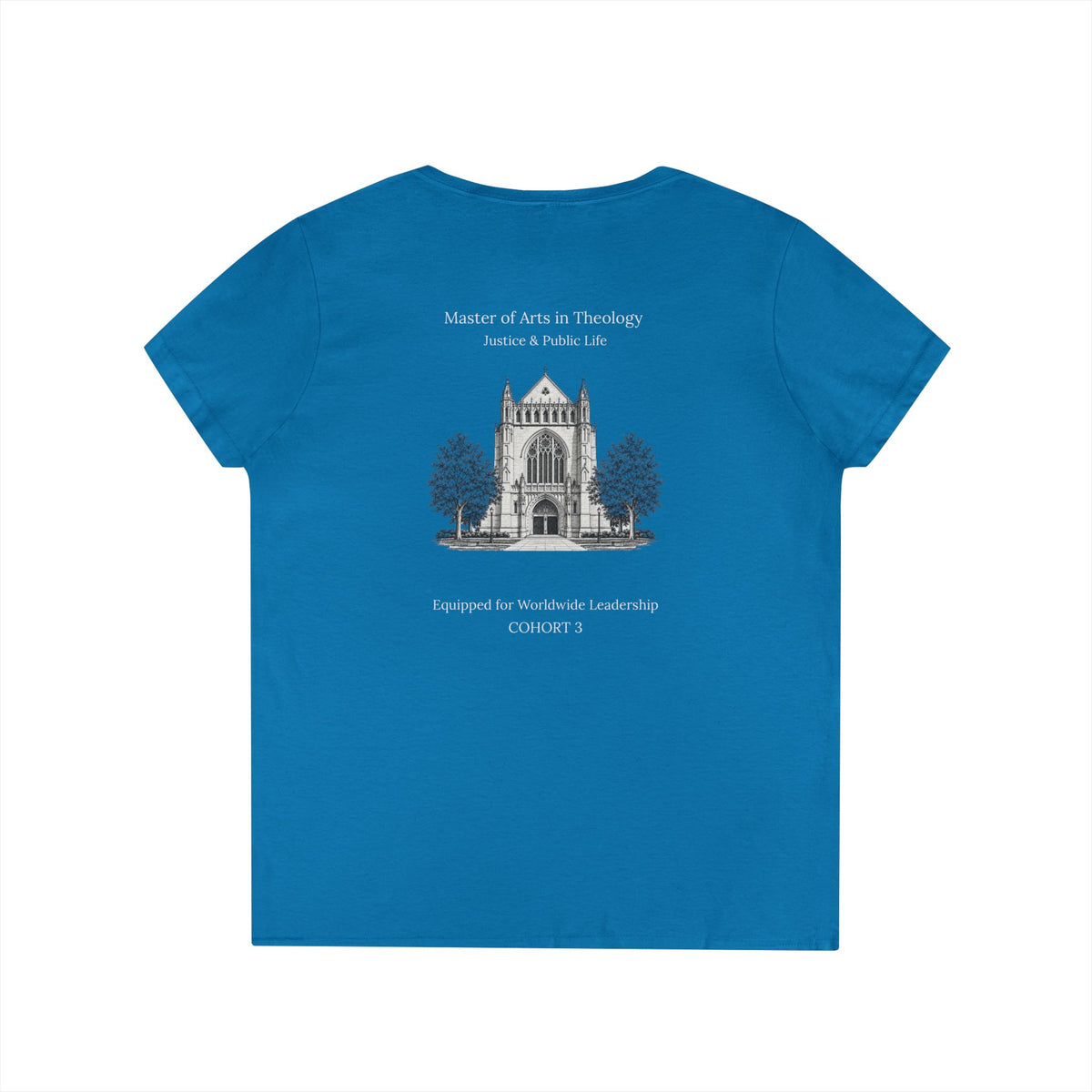 Cathedral Sketch V-Neck T-Shirt
