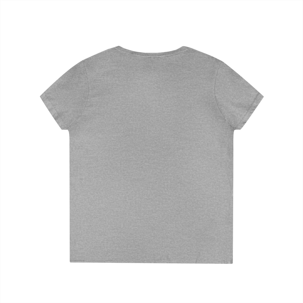 Cathedral Sketch V-Neck T-Shirt_New PTS Logo