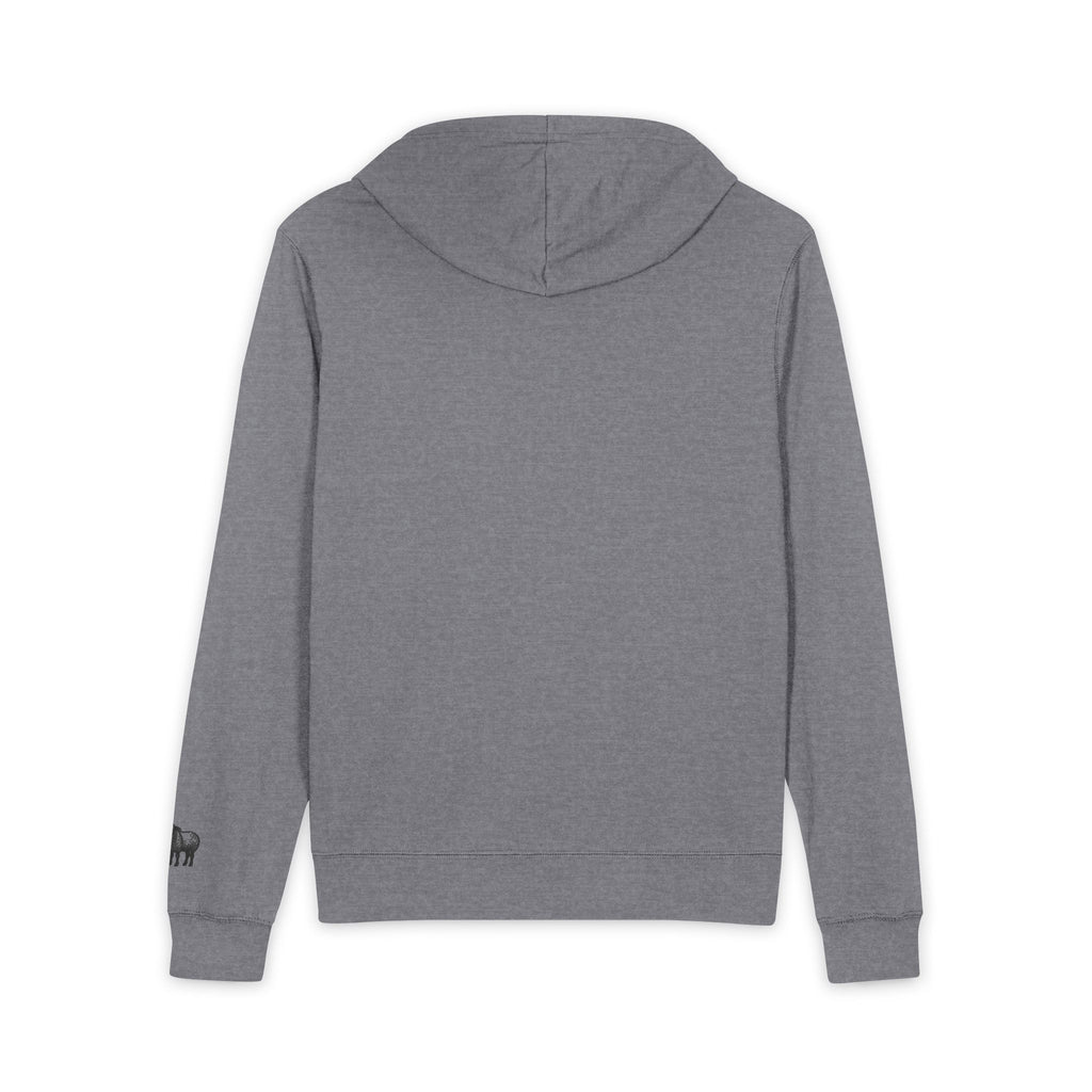 Zip Hoodie — Minimalist Logo Full-Zip Hoodie