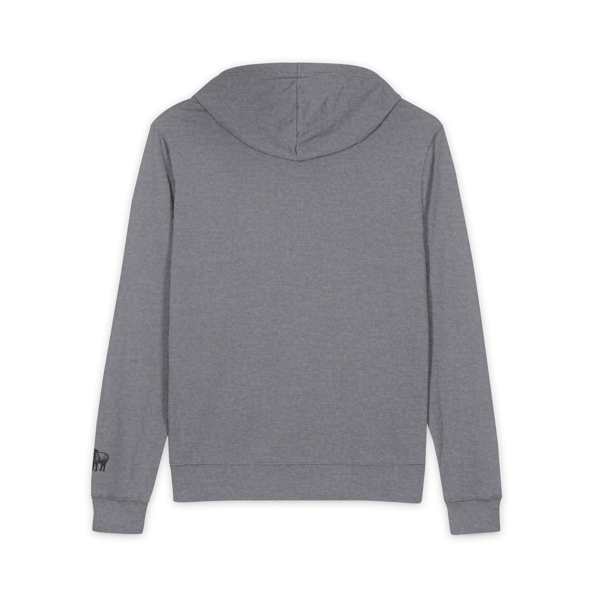 Zip Hoodie — Minimalist Logo Full-Zip Hoodie