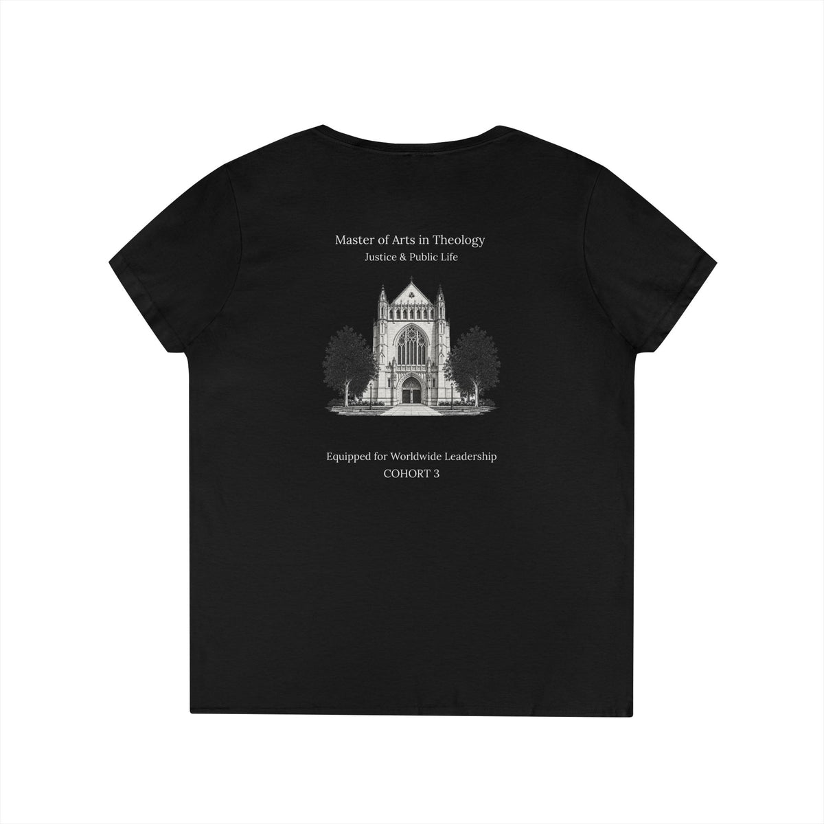 Cathedral Sketch V-Neck T-Shirt