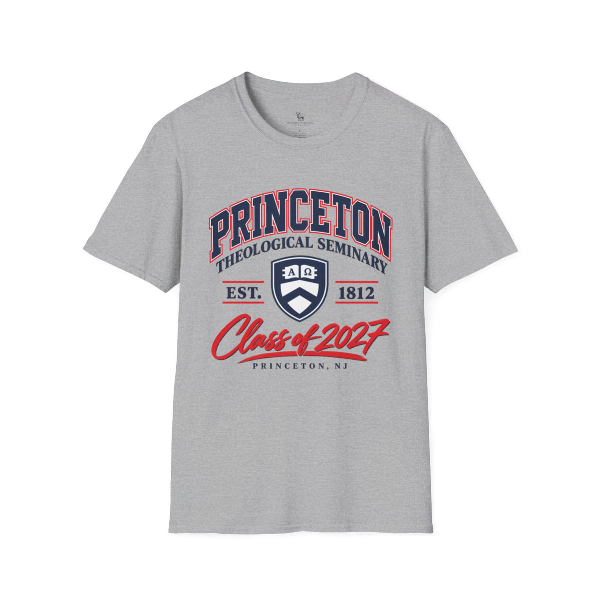 Princeton Class Shirt_Unisex Softstyle with Shield Logo