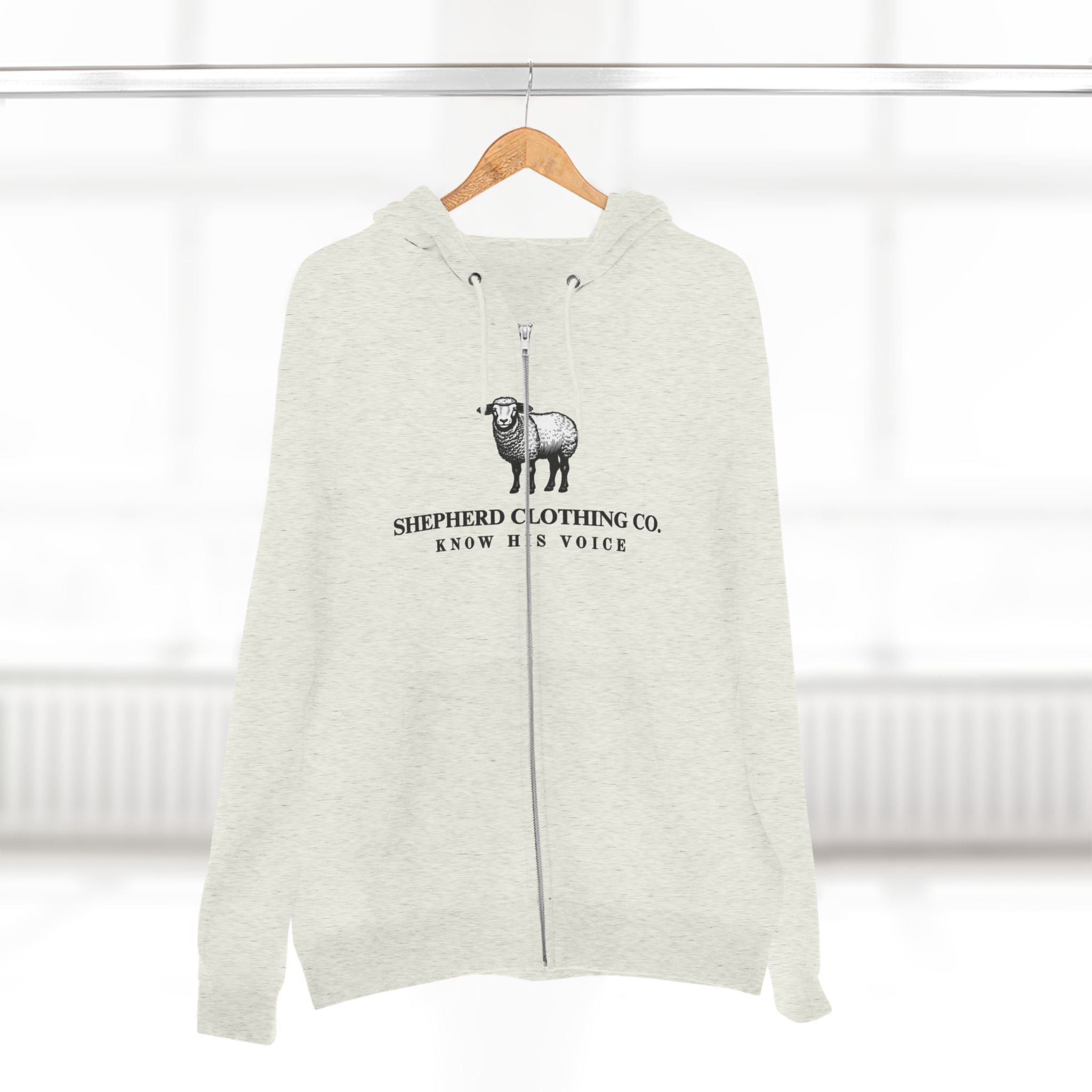 Shepherd Clothing Co. 'Know His Voice' Zip Hoodie