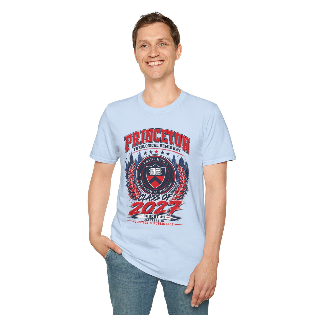 Princeton Theological Seminary Class of 2027 T-Shirt — Graduation Keepsake Tee