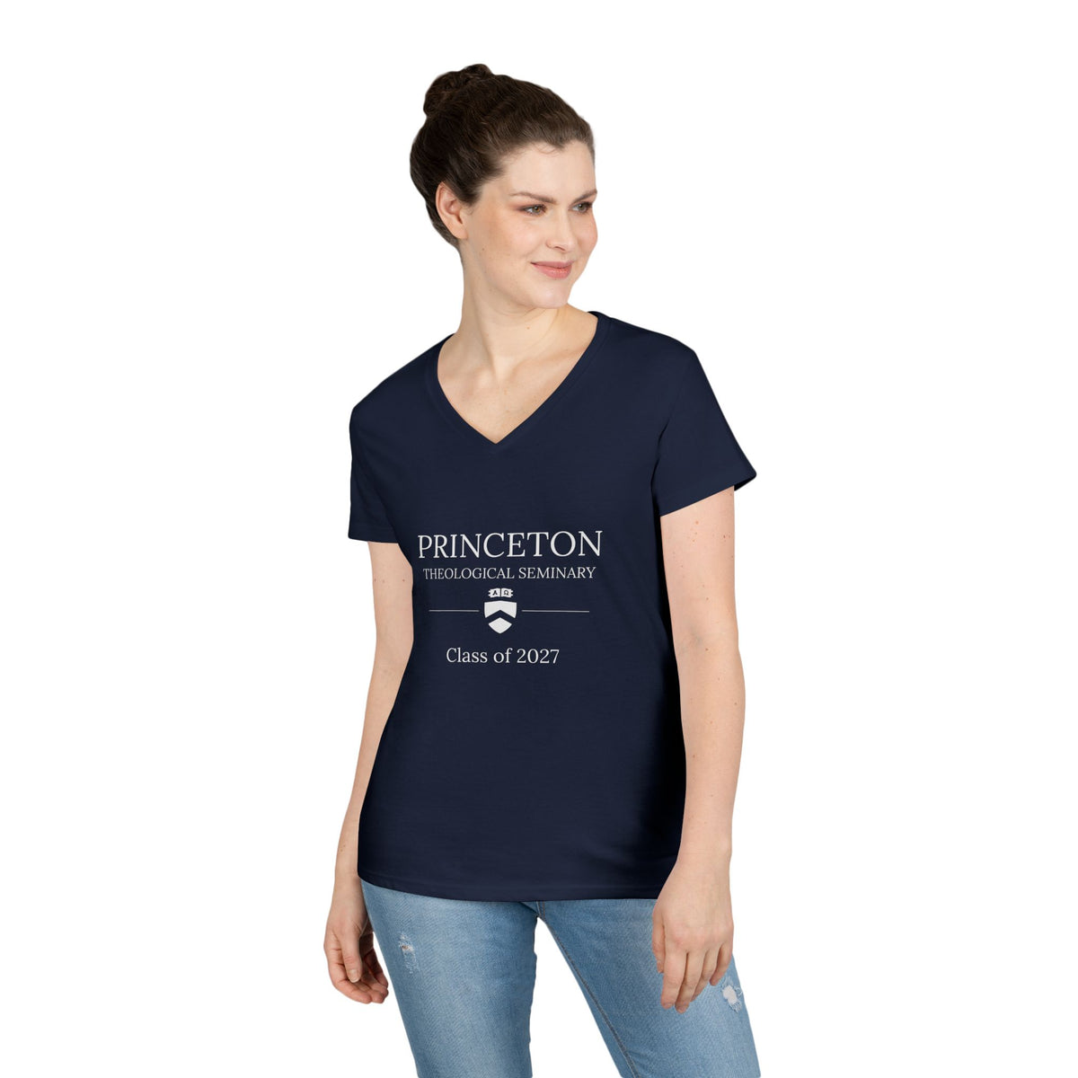 Cathedral Sketch V-Neck T-Shirt