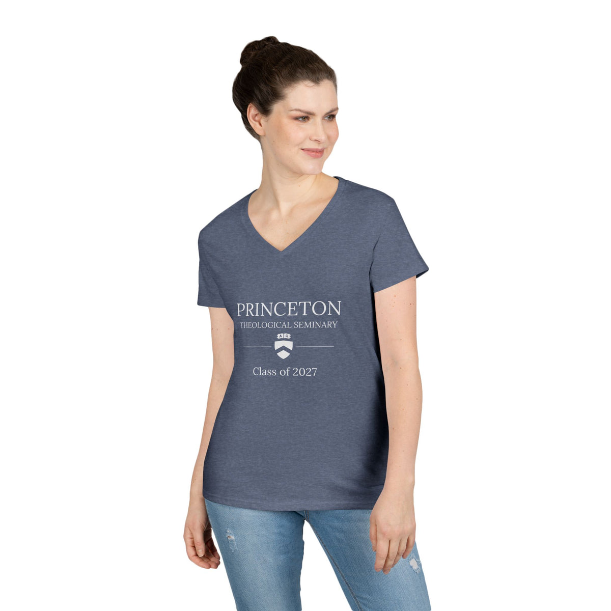 Cathedral Sketch V-Neck T-Shirt