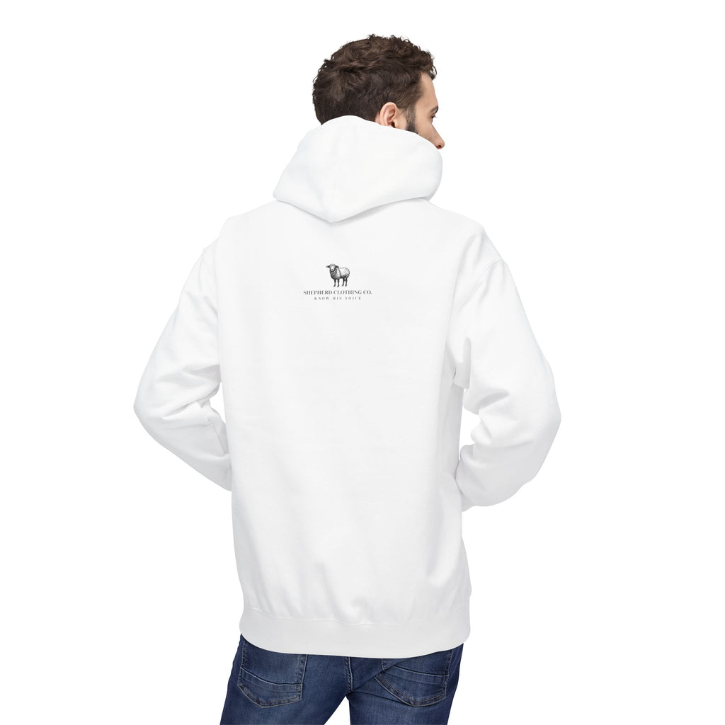 Soaring Eagle Hoodie - "They Shall Mount Up…” Inspirational Minimalist Pullover