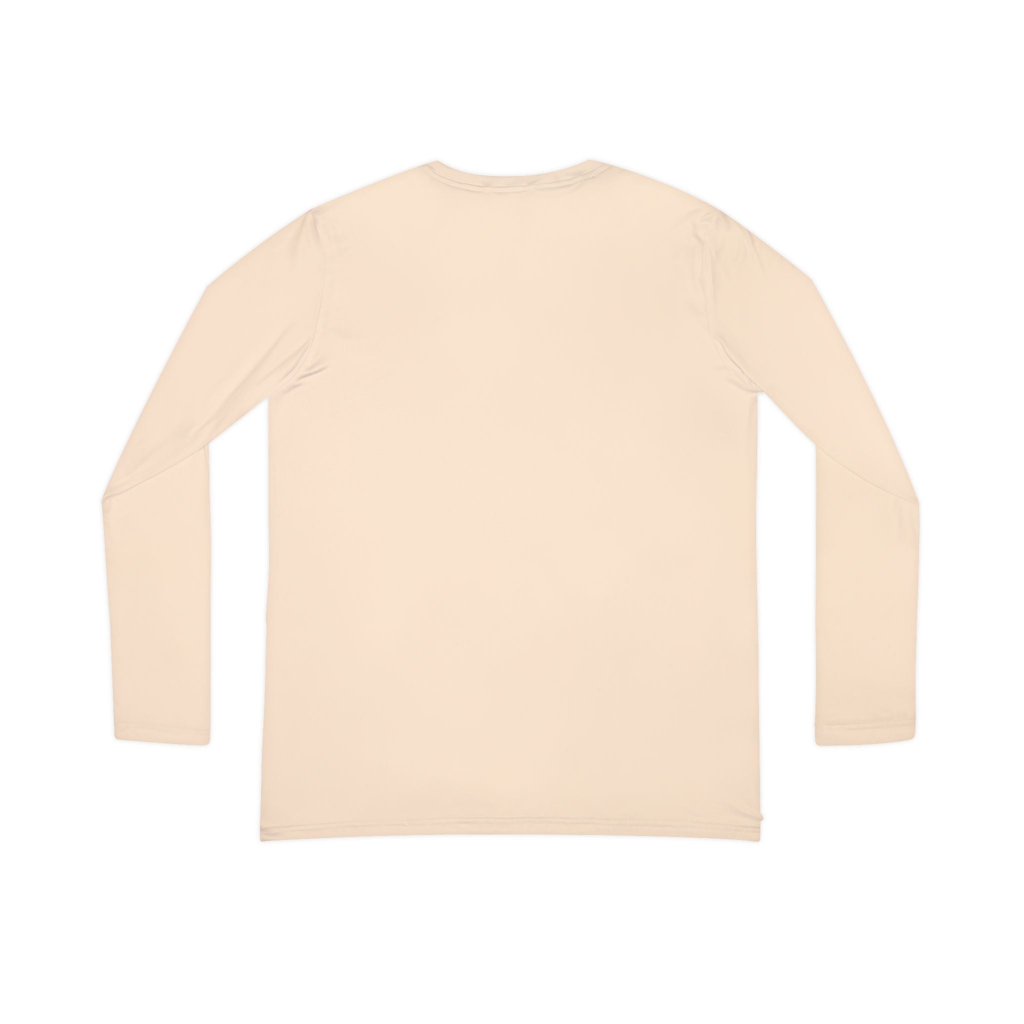 Women’s V-Neck Long Sleeve Shirt — "Be Strong and Courageous" Joshua 1:9 Rose Design