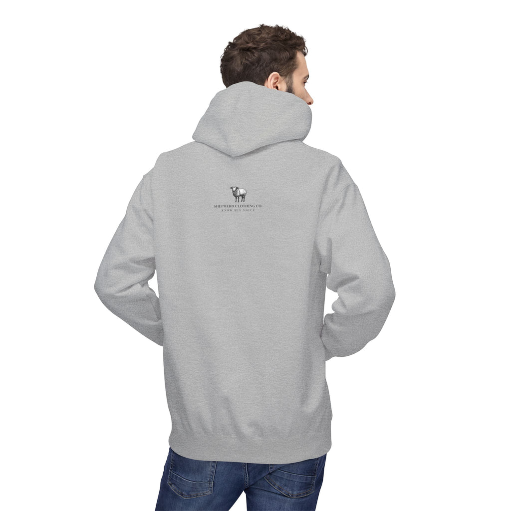 Soaring Eagle Hoodie - "They Shall Mount Up…” Inspirational Minimalist Pullover