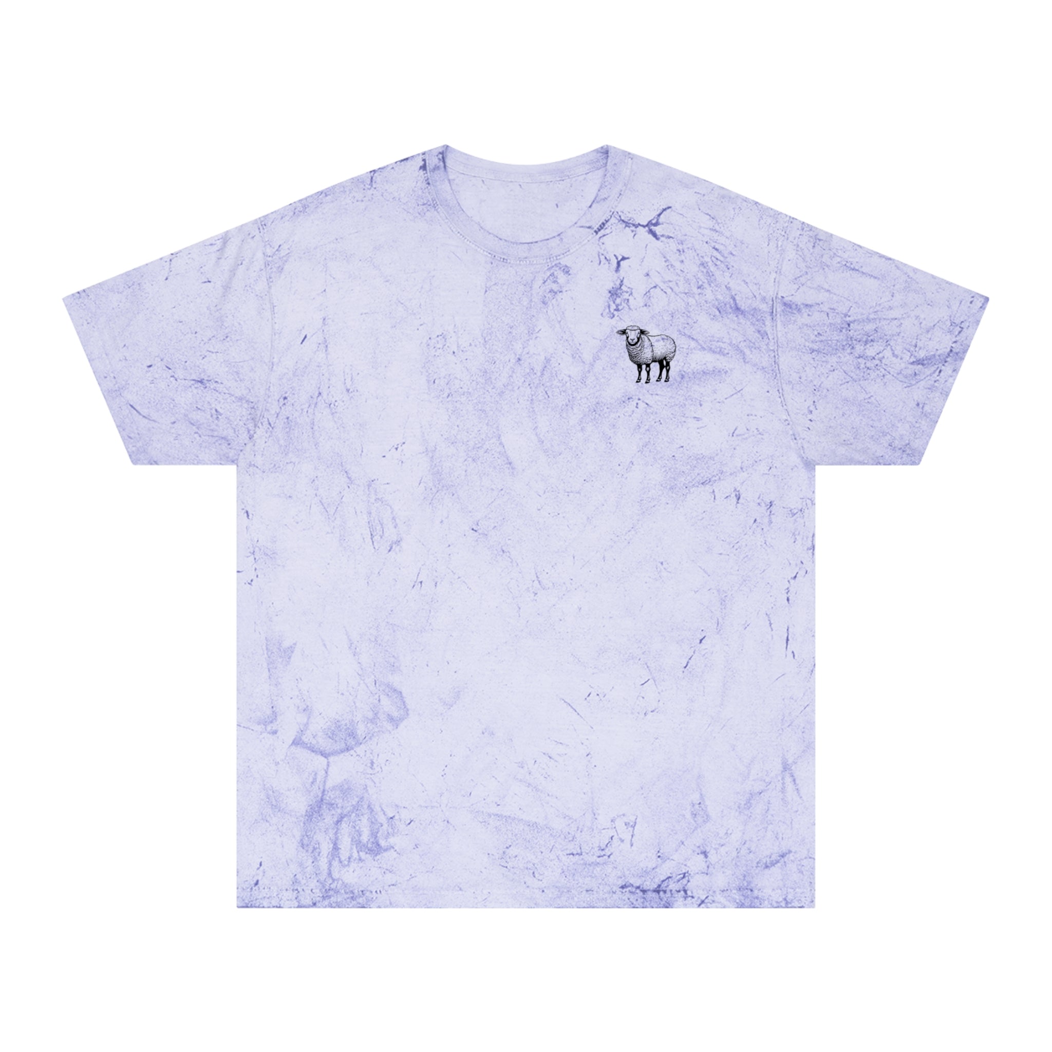 Christian Faith Tee — 'He Leads Me, He Guides Me' Tie-Dye T‑Shirt
