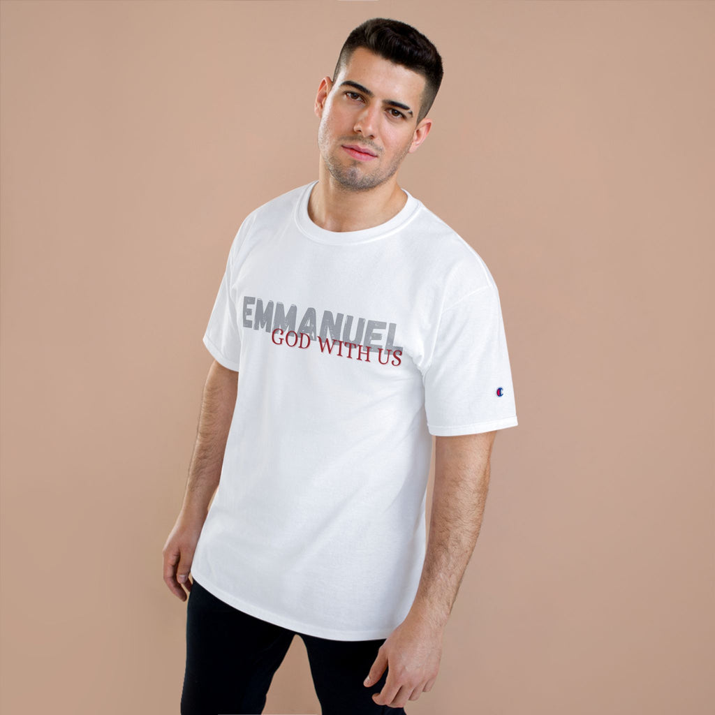 Emmanuel "God With Us" Christian T-Shirt — Faith-Based Christmas Tee