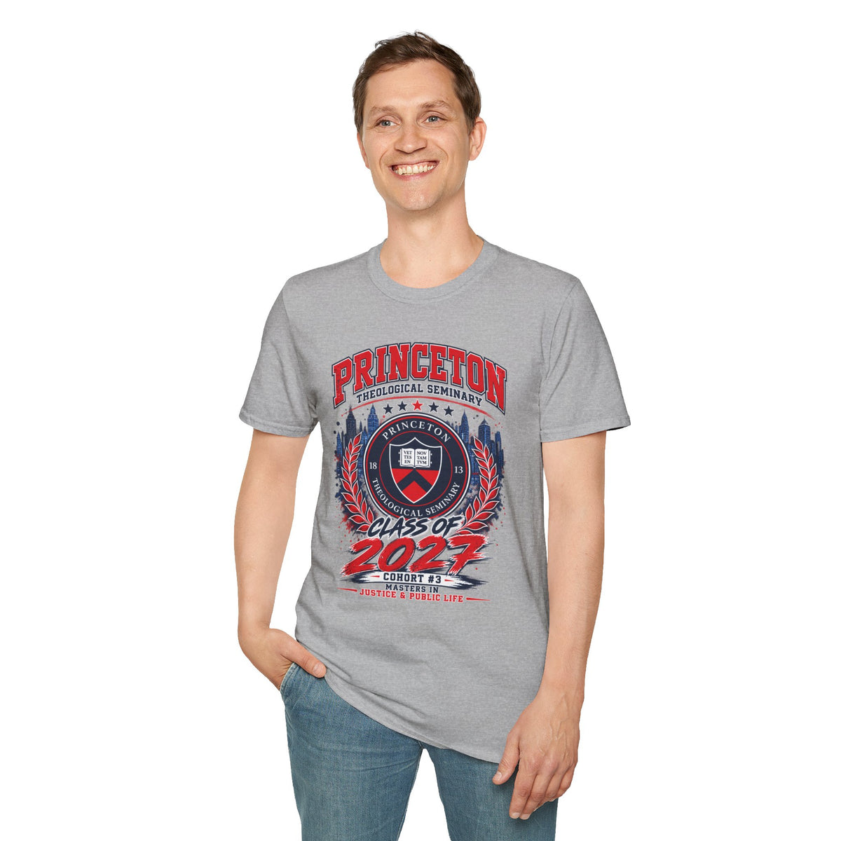 Princeton Theological Seminary Class of 2027 T-Shirt — Graduation Keepsake Tee
