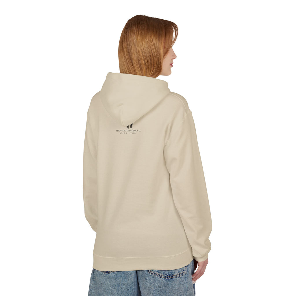 Soaring Eagle Hoodie - "They Shall Mount Up…” Inspirational Minimalist Pullover