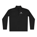 Quarter-Zip Pullover — Minimalist State Silhouette Chest Logo