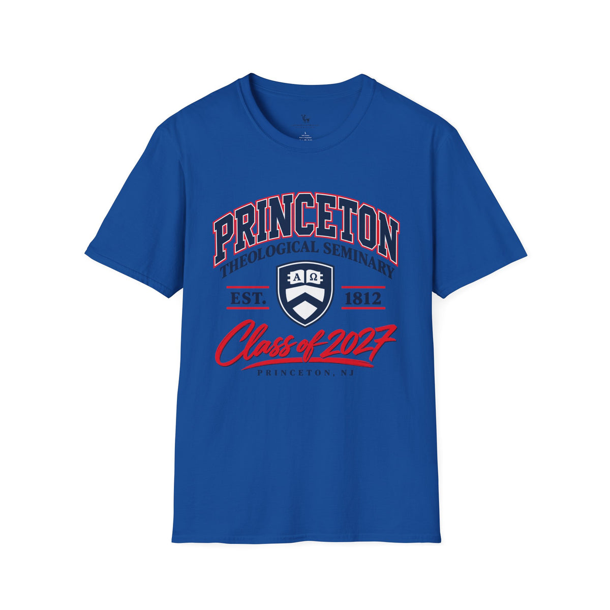Princeton Class Shirt_Unisex Softstyle with Shield Logo