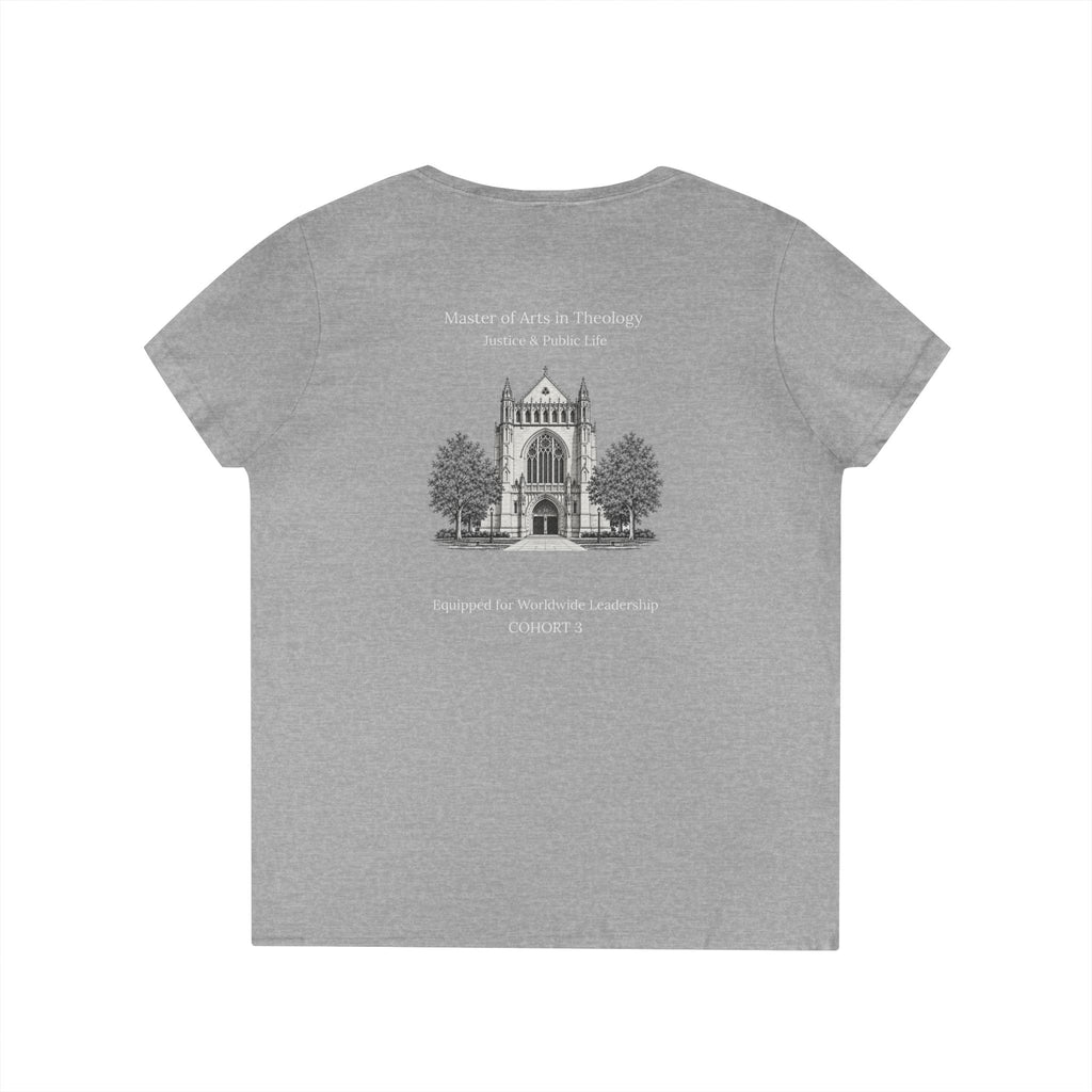 Cathedral Sketch V-Neck T-Shirt