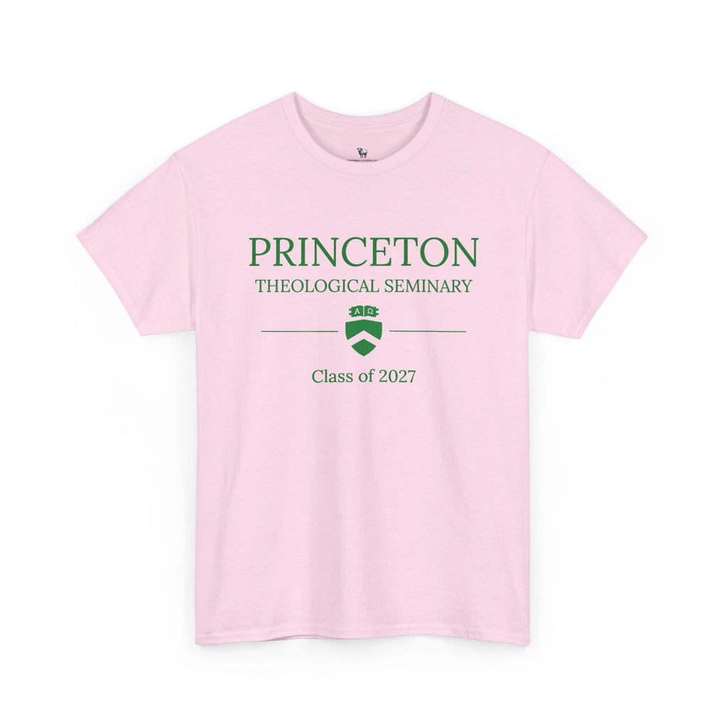 Princeton Theological Seminary Class of 2027 Tee (Green Lettering for AKA's)