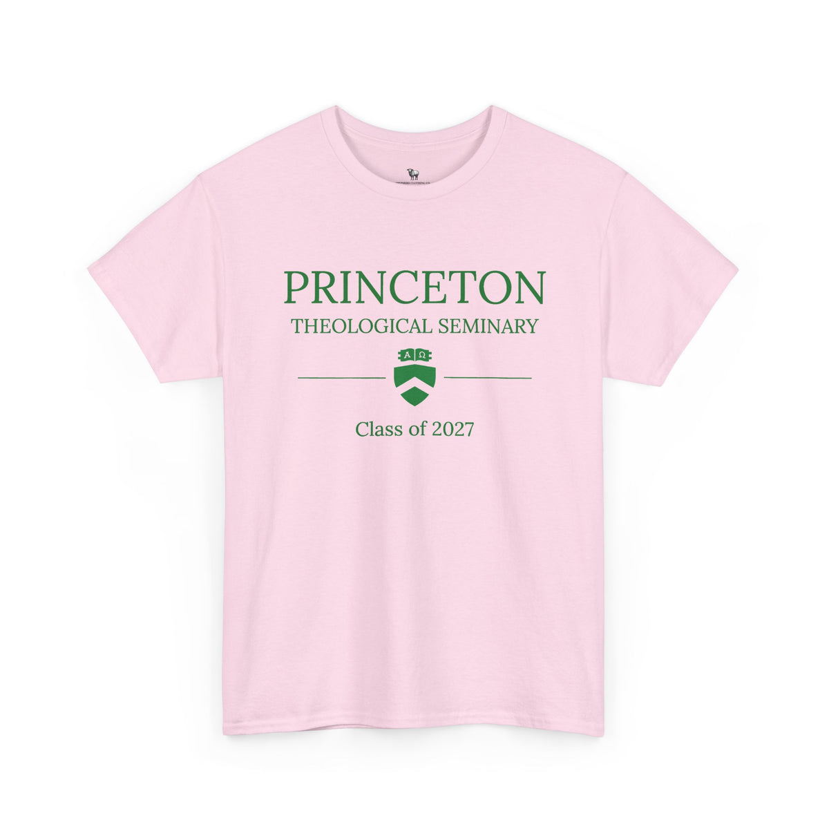 Princeton Theological Seminary Class of 2027 Tee (Green Lettering for AKA's)