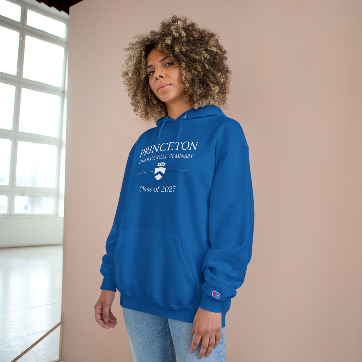 Princeton Theological Seminary Champion Hoodie — Campus Crest Pullover