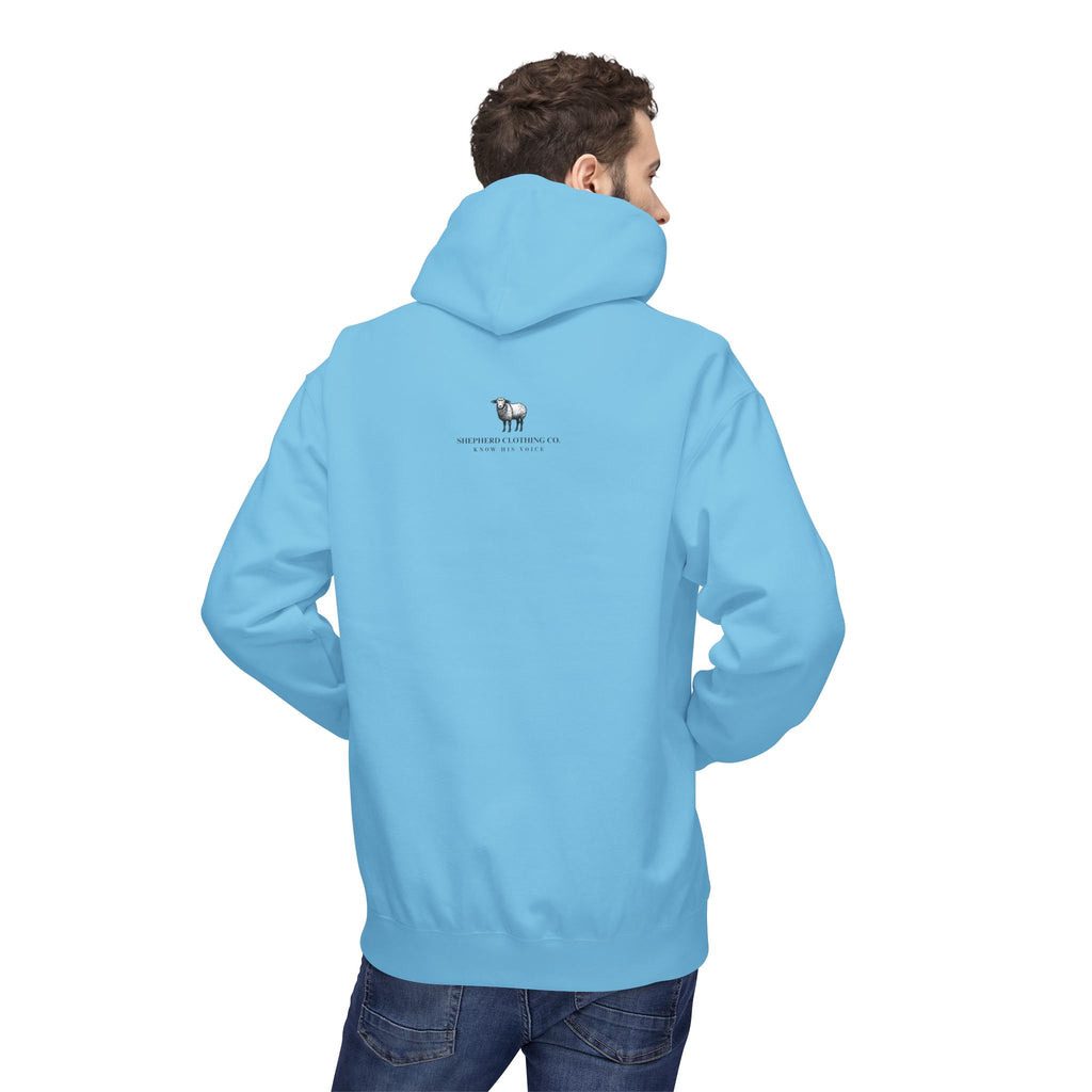 Soaring Eagle Hoodie - "They Shall Mount Up…” Inspirational Minimalist Pullover