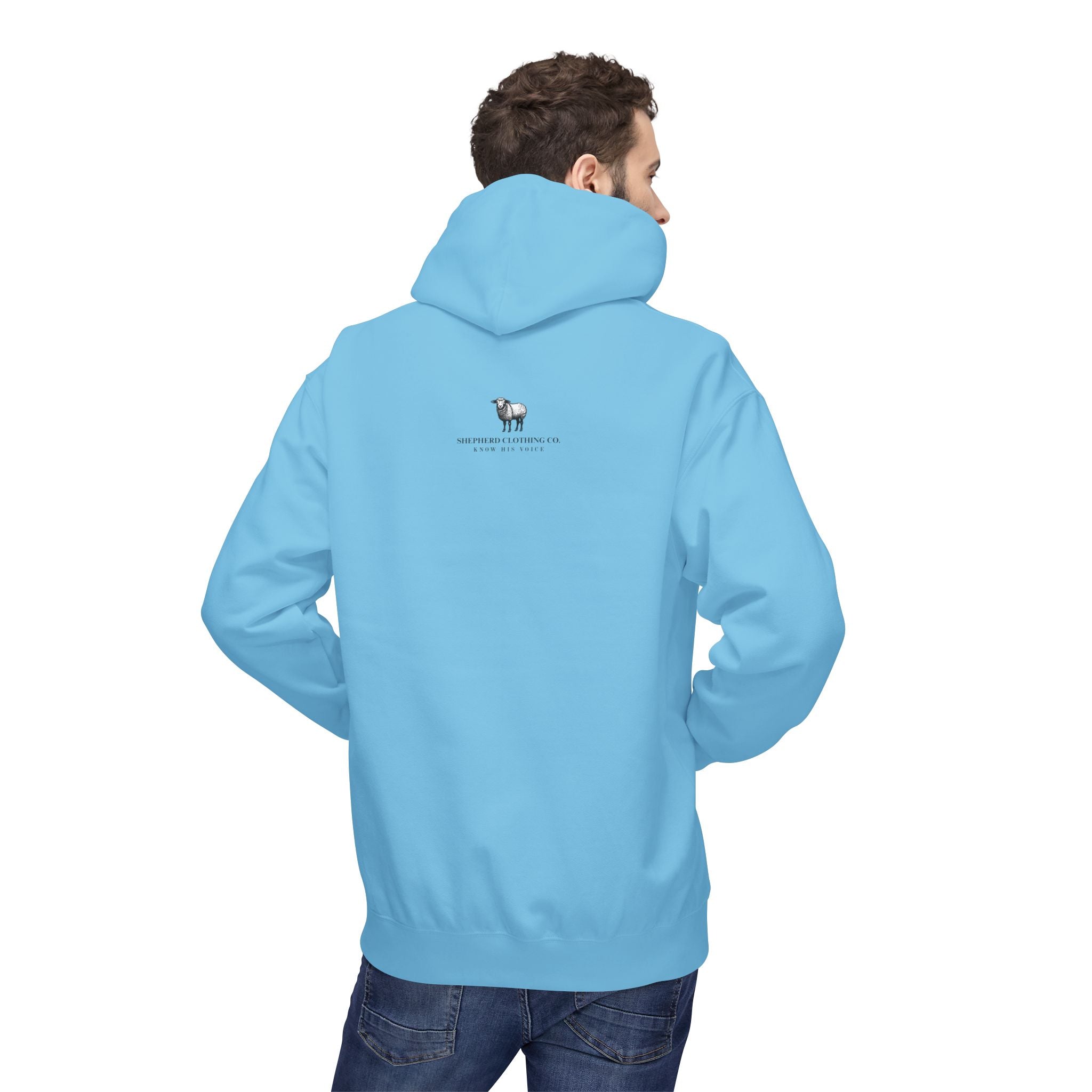 Soaring Eagle Hoodie - "They Shall Mount Up…” Inspirational Minimalist Pullover