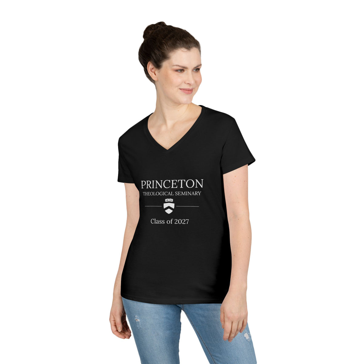Cathedral Sketch V-Neck T-Shirt