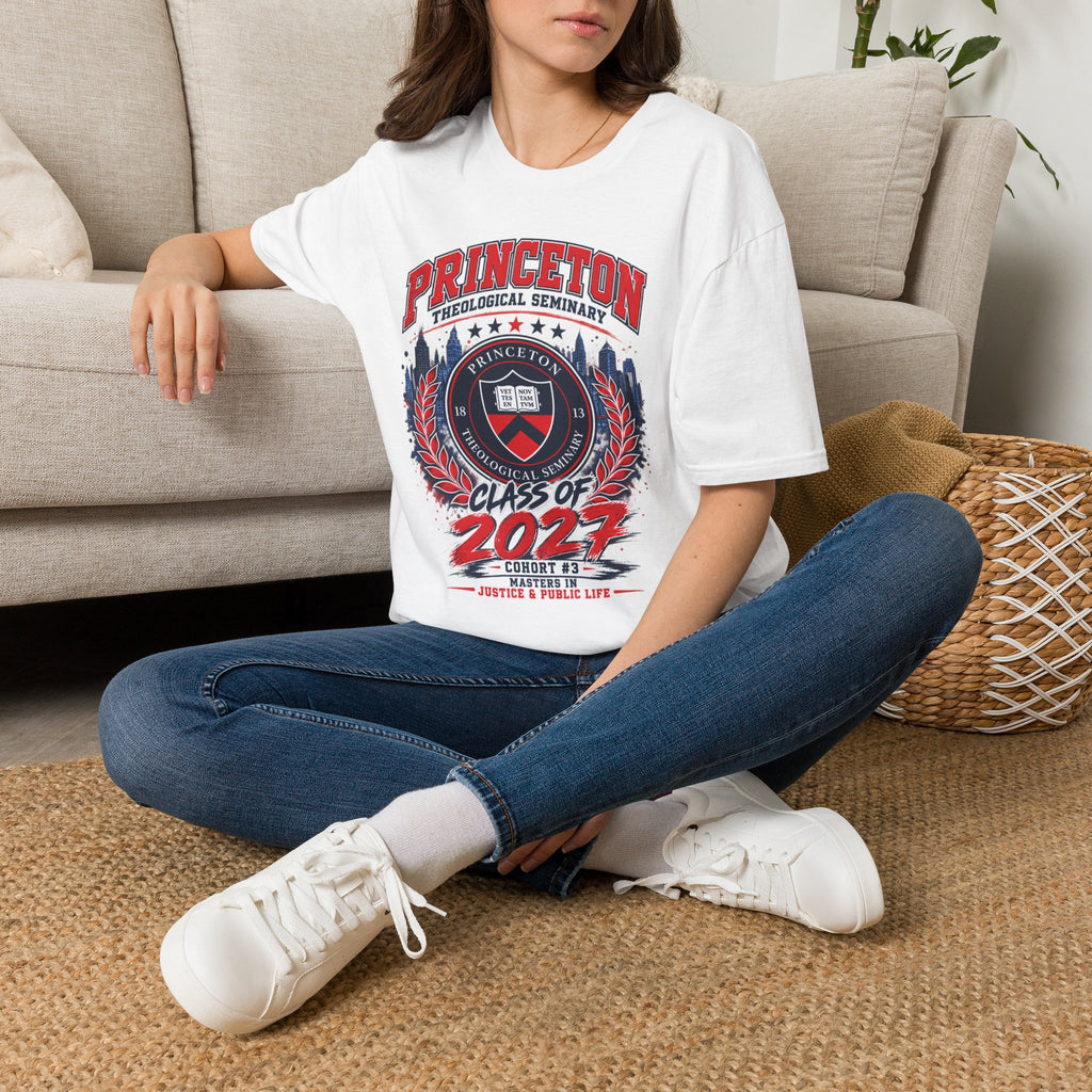 Princeton Theological Seminary Class of 2027 T-Shirt — Graduation Keepsake Tee