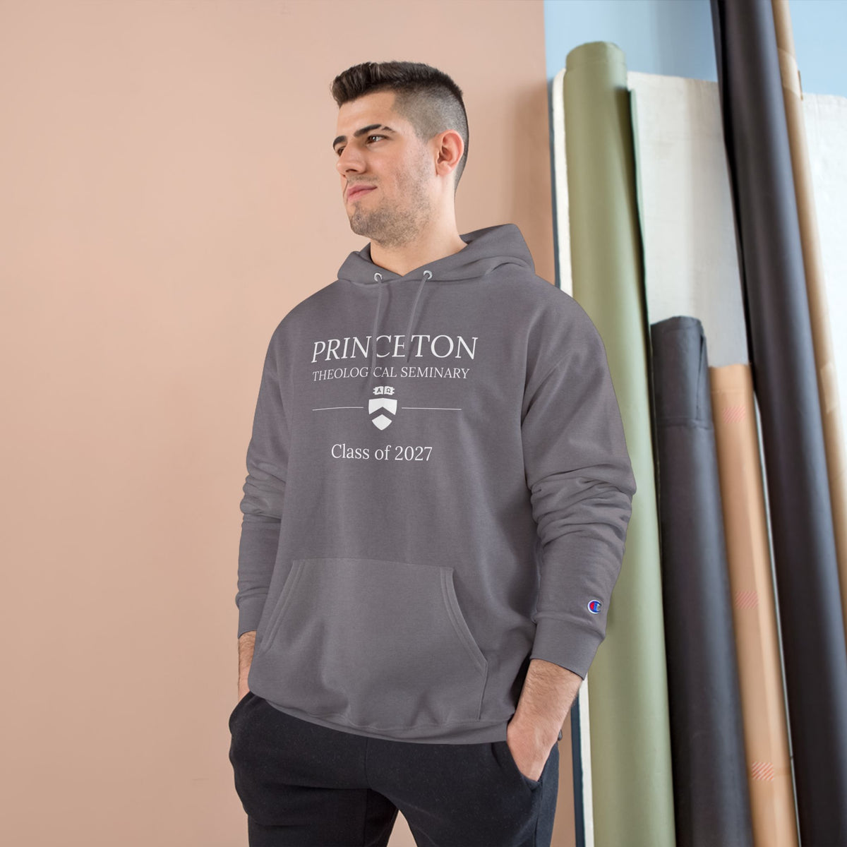 Princeton Theological Seminary Champion Hoodie — Campus Crest Pullover