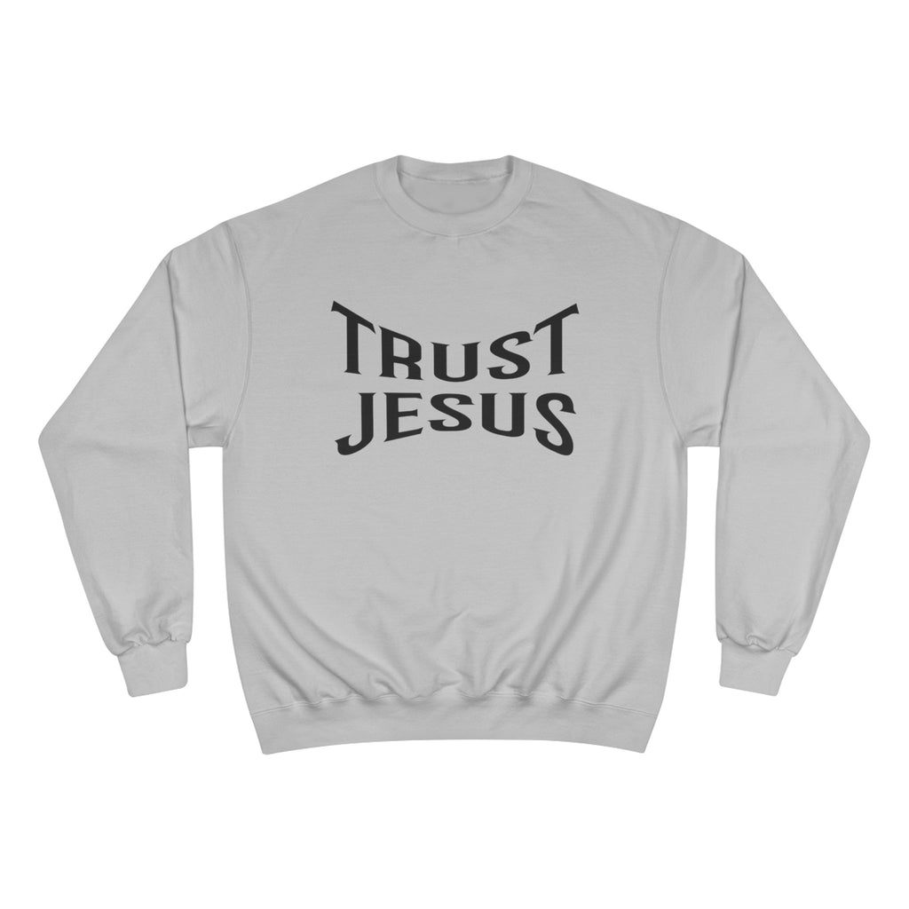 Trust Jesus Sweatshirt — Faith-Based Christian Crewneck (Est. 2026)