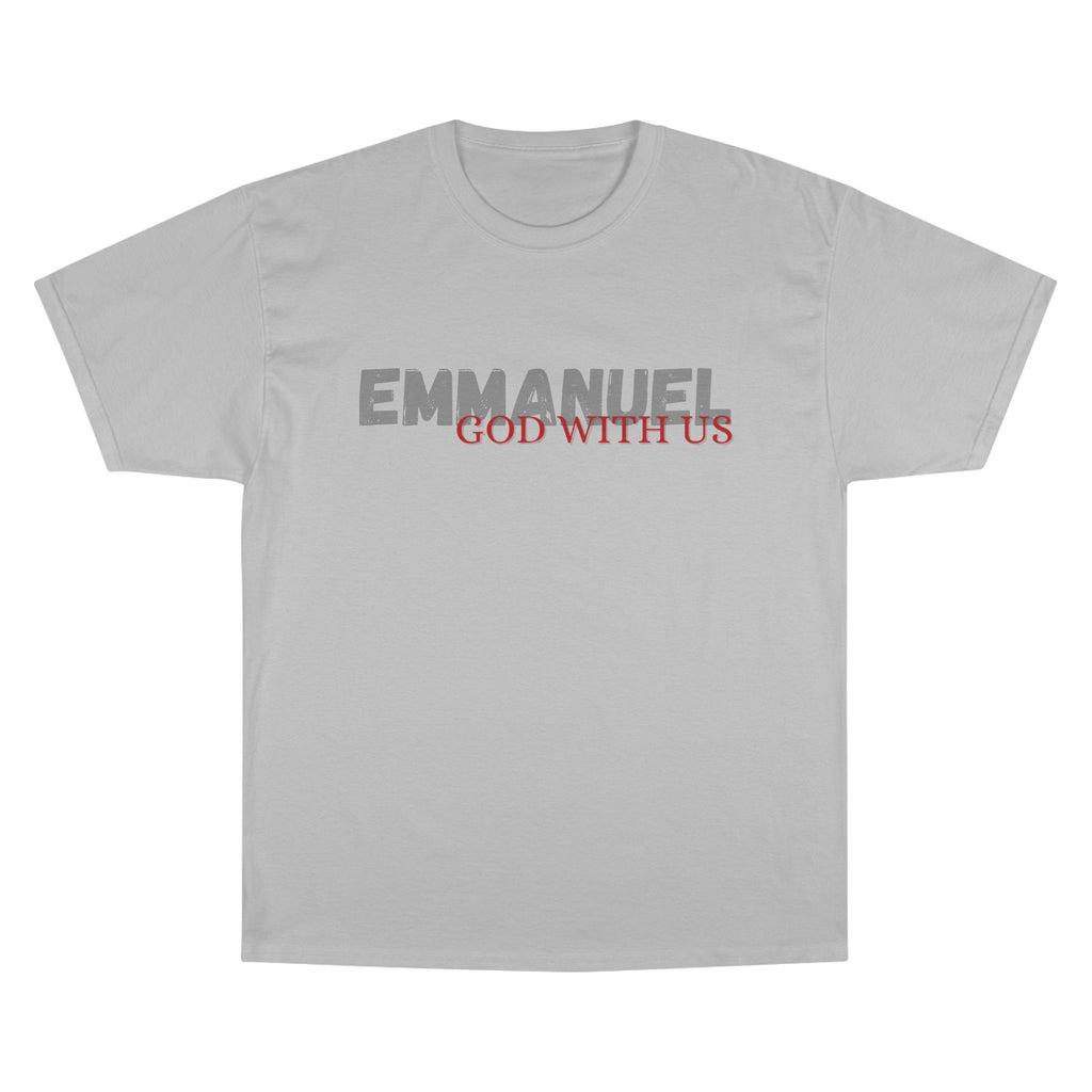 Emmanuel "God With Us" Christian T-Shirt — Faith-Based Christmas Tee