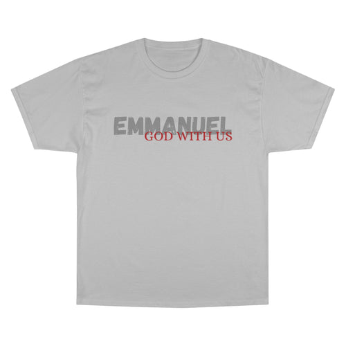 Emmanuel "God With Us" Christian T-Shirt — Faith-Based Christmas Tee