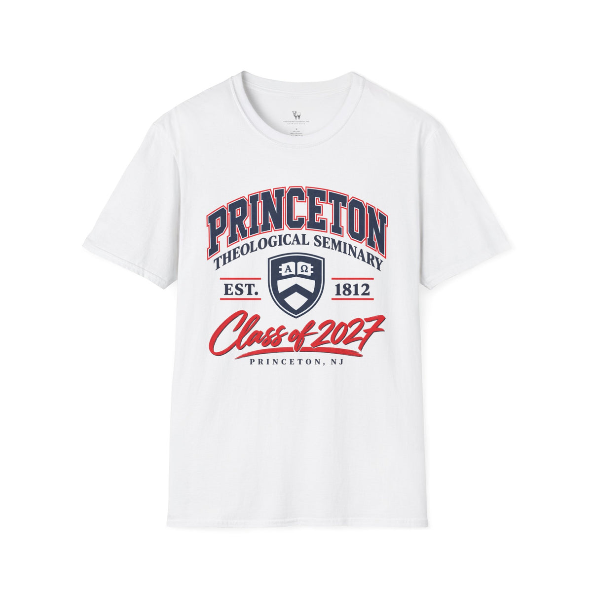 Princeton Class Shirt_Unisex Softstyle with Shield Logo