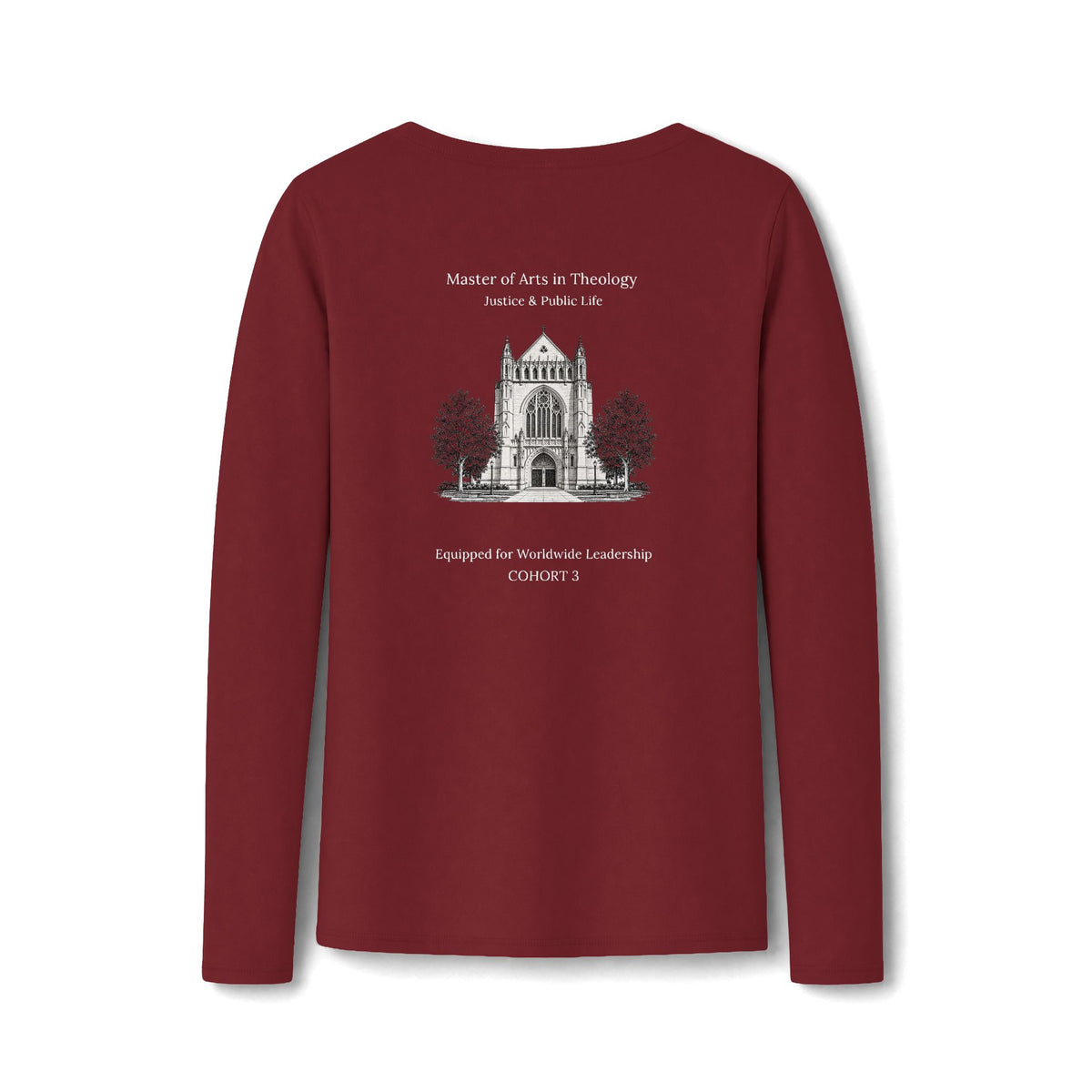 Princeton Theological Seminary Class of 2021 Women's V‑Neck Long Sleeve Tee