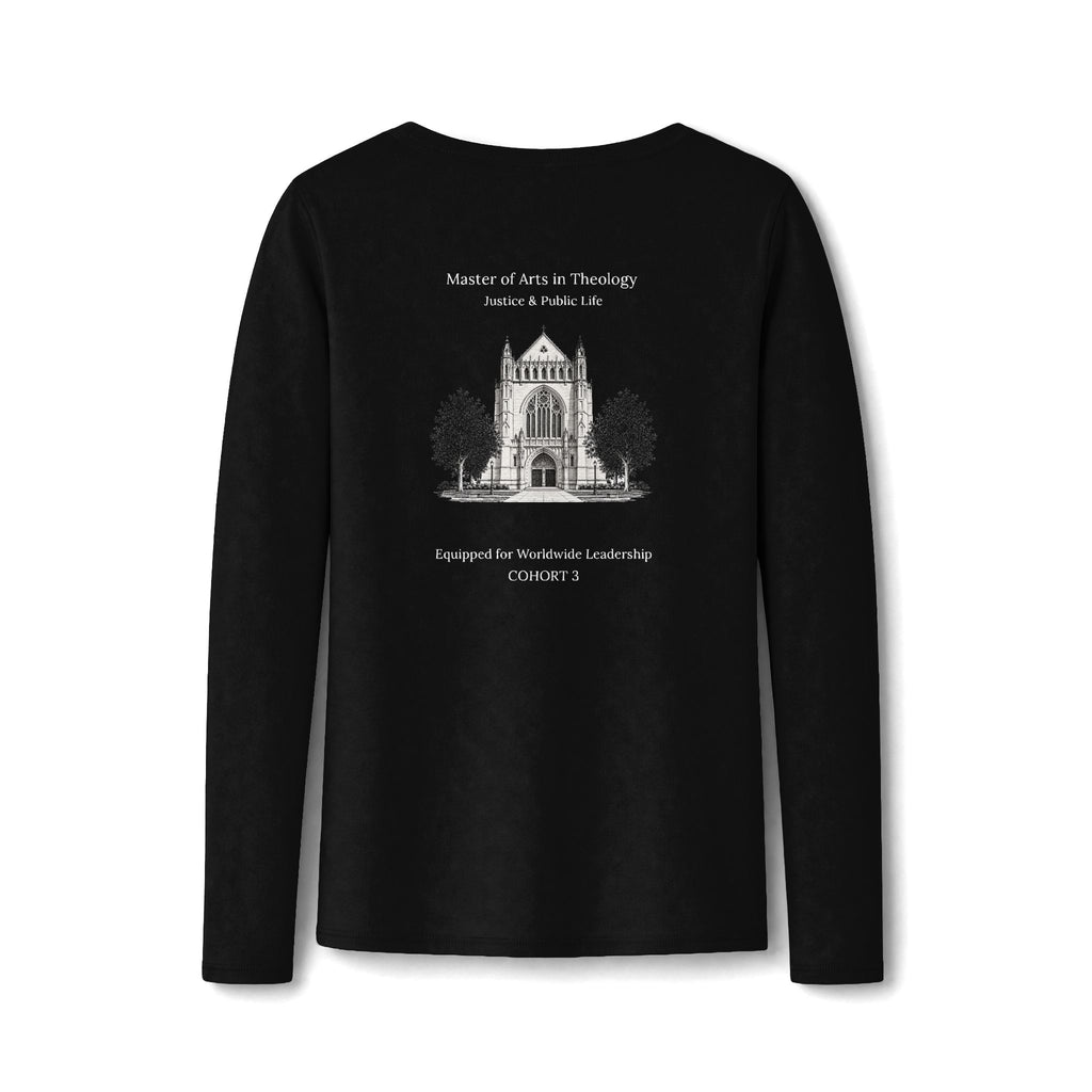 Princeton Theological Seminary Class of 2021 Women's V‑Neck Long Sleeve Tee