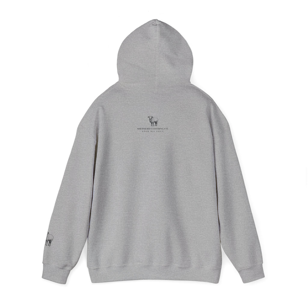 John 3:16 Earth Hoodie – Christian Faith Inspirational Pullover